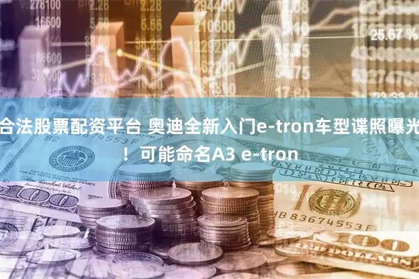 合法股票配资平台 奥迪全新入门e-tron车型谍照曝光！可能命名A3 e-tron